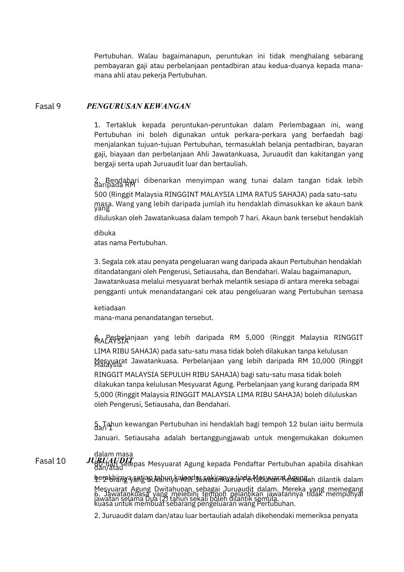 Perlembagaan EROS PERSATUAN KOMUNITI IMPIAN SETIA SAUJANA IMPIAN 2026