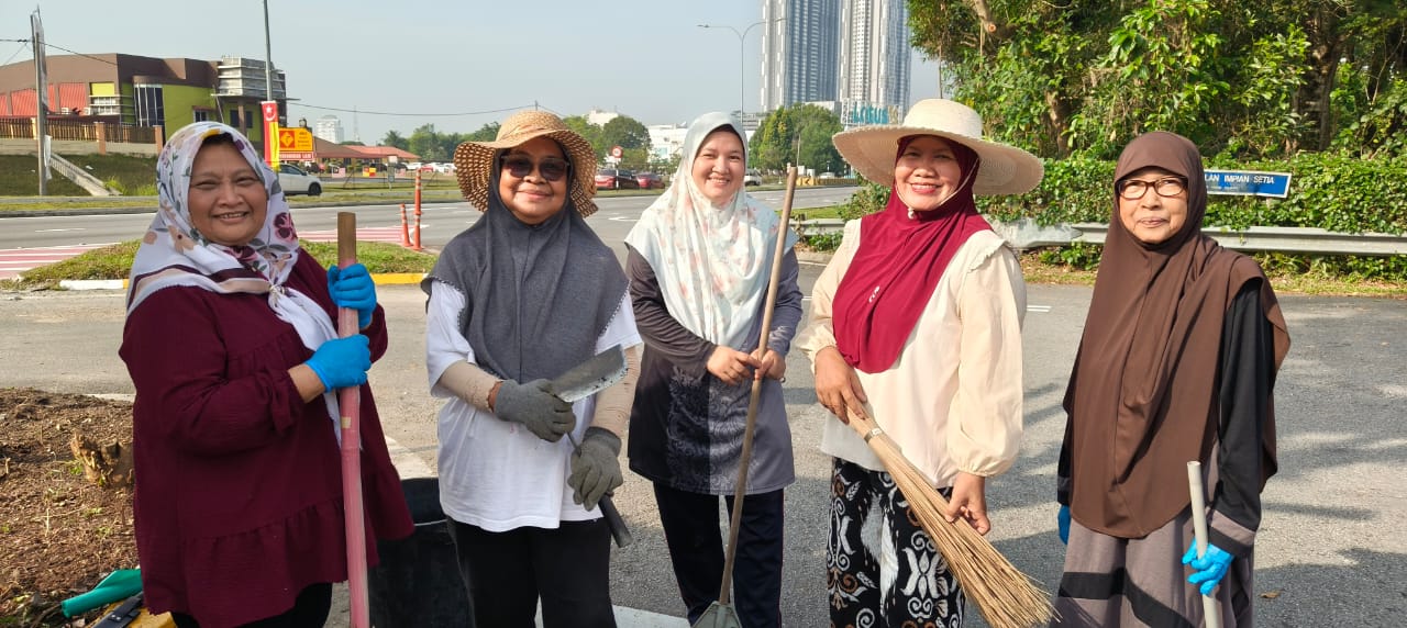 KEHIJAUAN BUMI MERDEKA DI IMPIAN SETIA