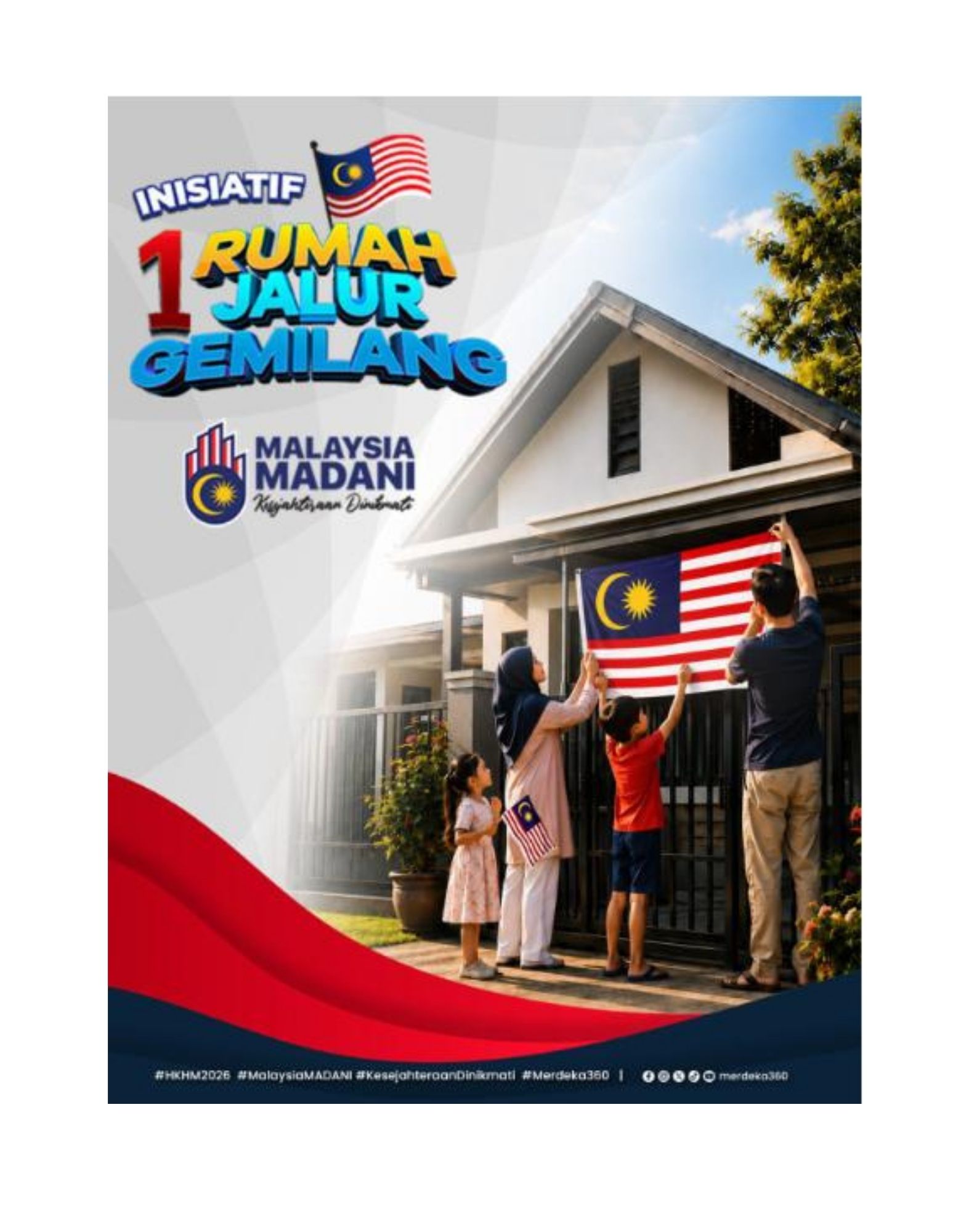 SELAMAT MENYAMBUT BULAN KEMERDEKAAN MALAYSIA KE-69 - PERKIS 2026