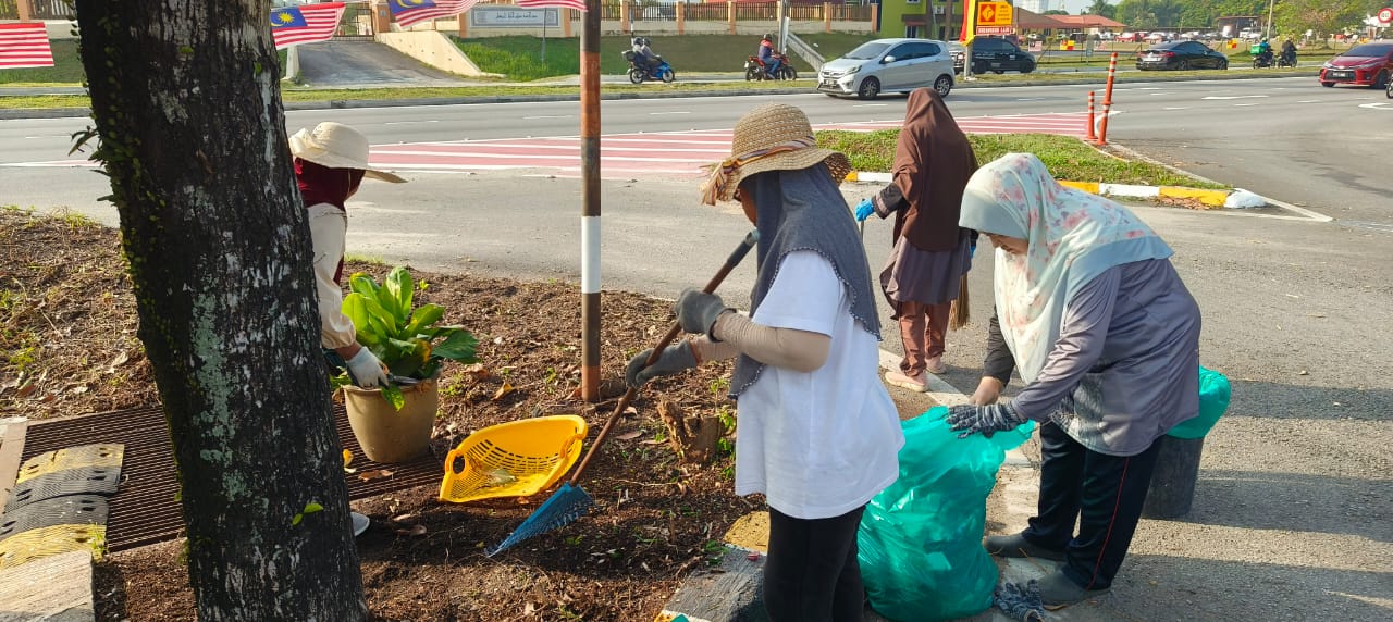 KEHIJAUAN BUMI MERDEKA DI IMPIAN SETIA